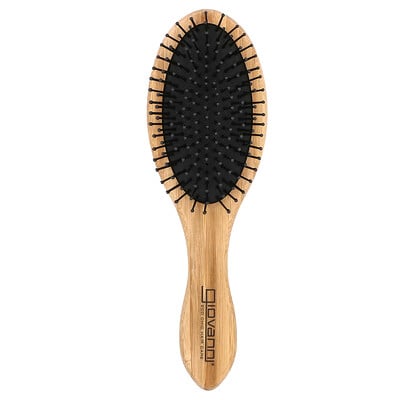 Bamboo Oval Hairbrush, 1 Brush