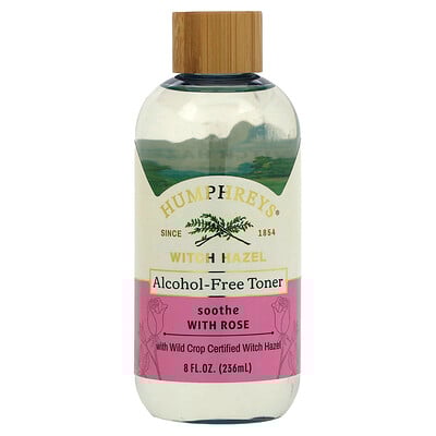 Witch Hazel, Alcohol Free Toner with Rose, 8 fl oz (236 ml)