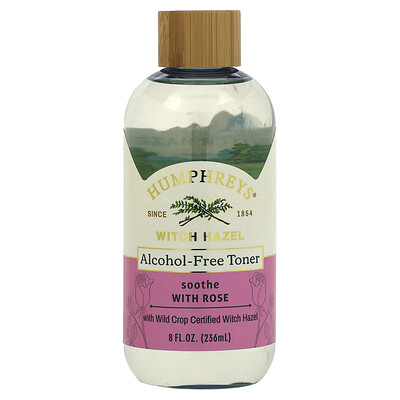 Witch Hazel, Alcohol Free Toner with Rose, 8 fl oz (236 ml)