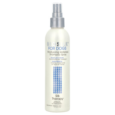 Silk Therapy®, Moisturizing Waterless Shampoo Spray for Dogs, 8 fl oz (237 ml)