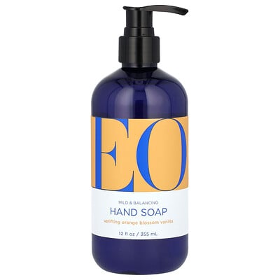 Hand Soap, Uplifting Orange Blossom Vanilla, 12 fl oz (355 ml)