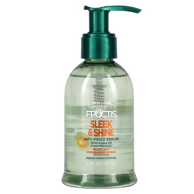 Fructis, Sleek & Shine, Anti-Frizz Serum, 5.1 fl oz (150 ml)