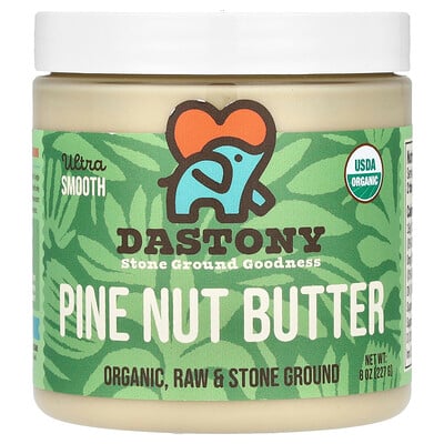 Organic Pine Nut Butter, Ultra Smooth, 8 oz (227 g)