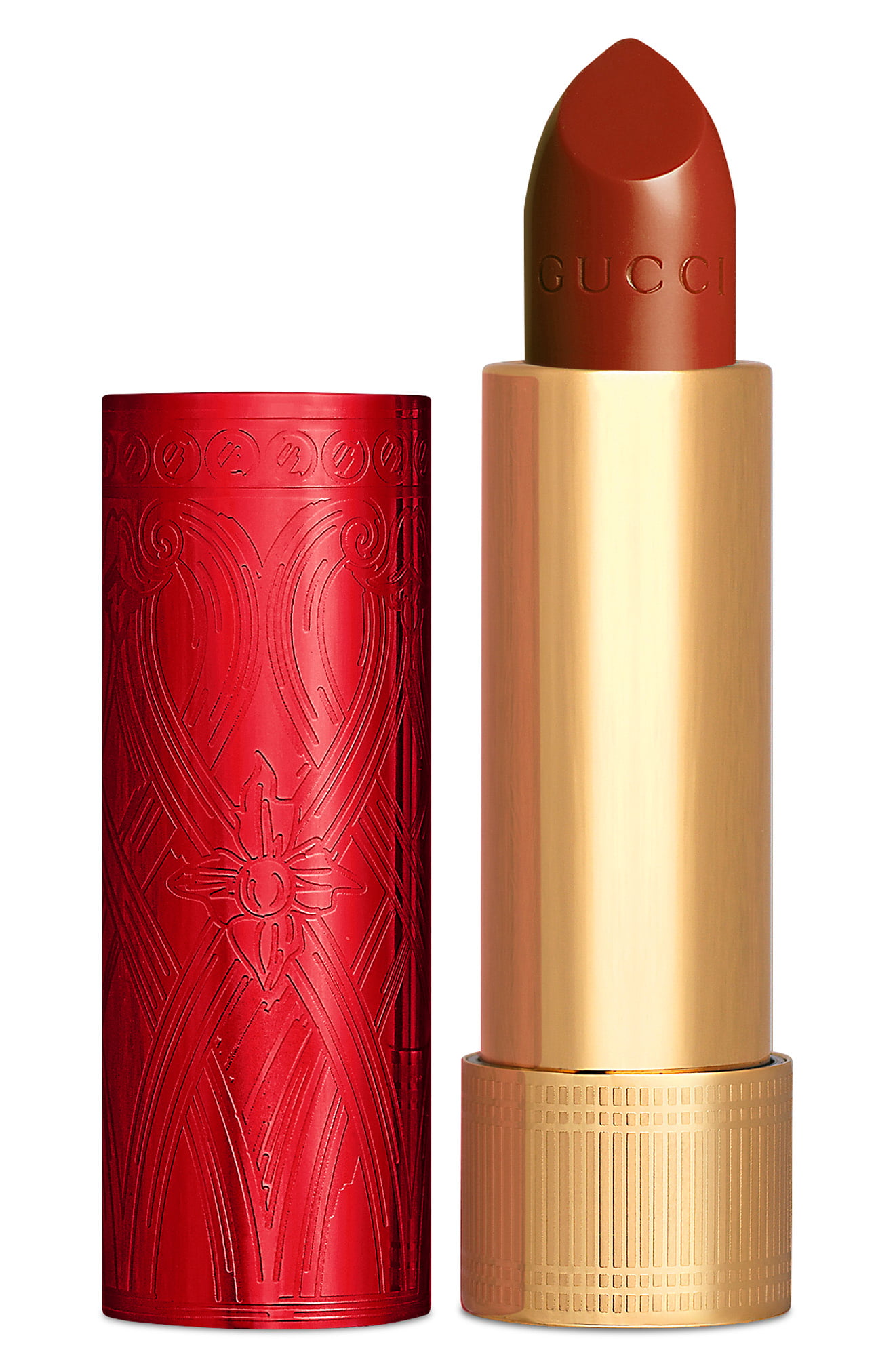 Lunar New Year Rouge à Lèvres Satin Lipstick in 25 Goldie Red at Nordstrom