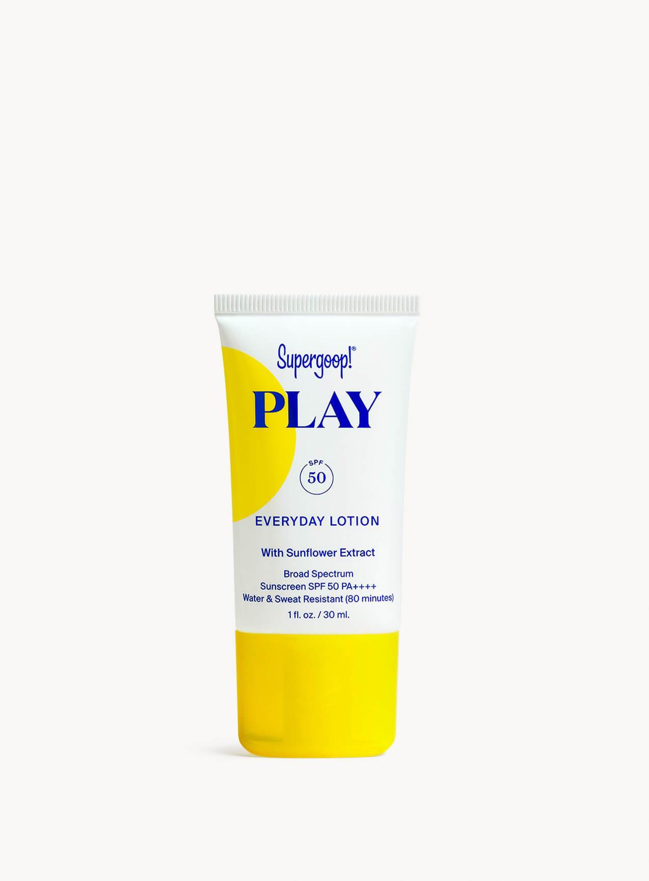 PLAY Everyday Lotion SPF 50 Sunscreen 1 Fl. Oz. Supergoop!