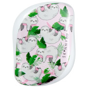 X SkinnyDip Compact Styler Detangling Hairbrush - So Slow Sloth