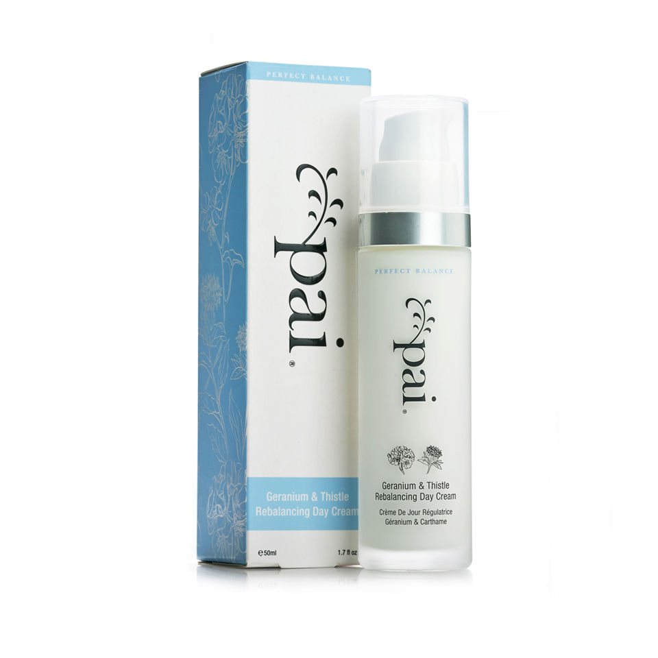 PAI SKINCARE - the Pioneer: Geranium + Thistle Mattifying Moisturizer | Natural  Vegan  Sensitive Skincare (1.7 Fl Oz | 50 ML)