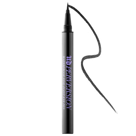Perversion Eyeliner, Waterproof Formula and Thin Tip for Better Control Over Your Lines, 0.55ml