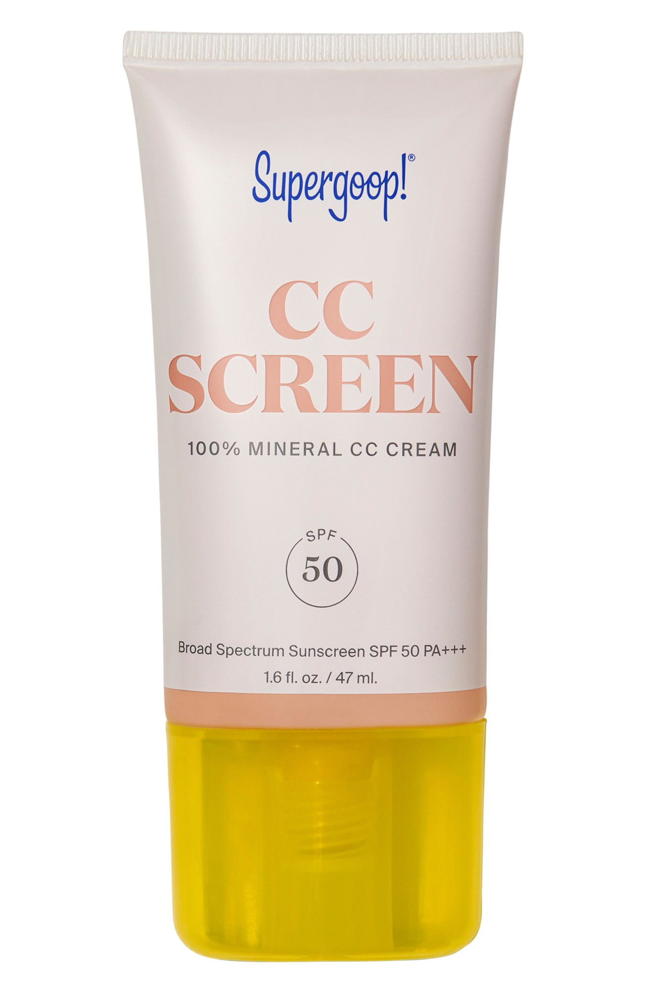 CC Screen 100 Mineral CC Cream SPF 50 1.6 Fl. Oz. (Various Shades) - 110C - Fair with Cool Undertones