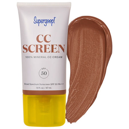 ® CC Screen 100 Mineral CC Cream SPF 50 1.6 Fl. Oz. (Various Shades) - 400C - Deep with Cool Undertones