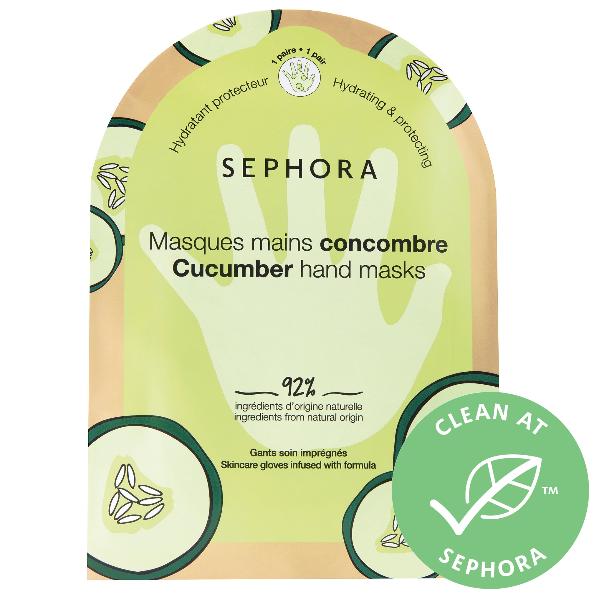 SEPHORA COLLECTION Hand Masks Cucumber