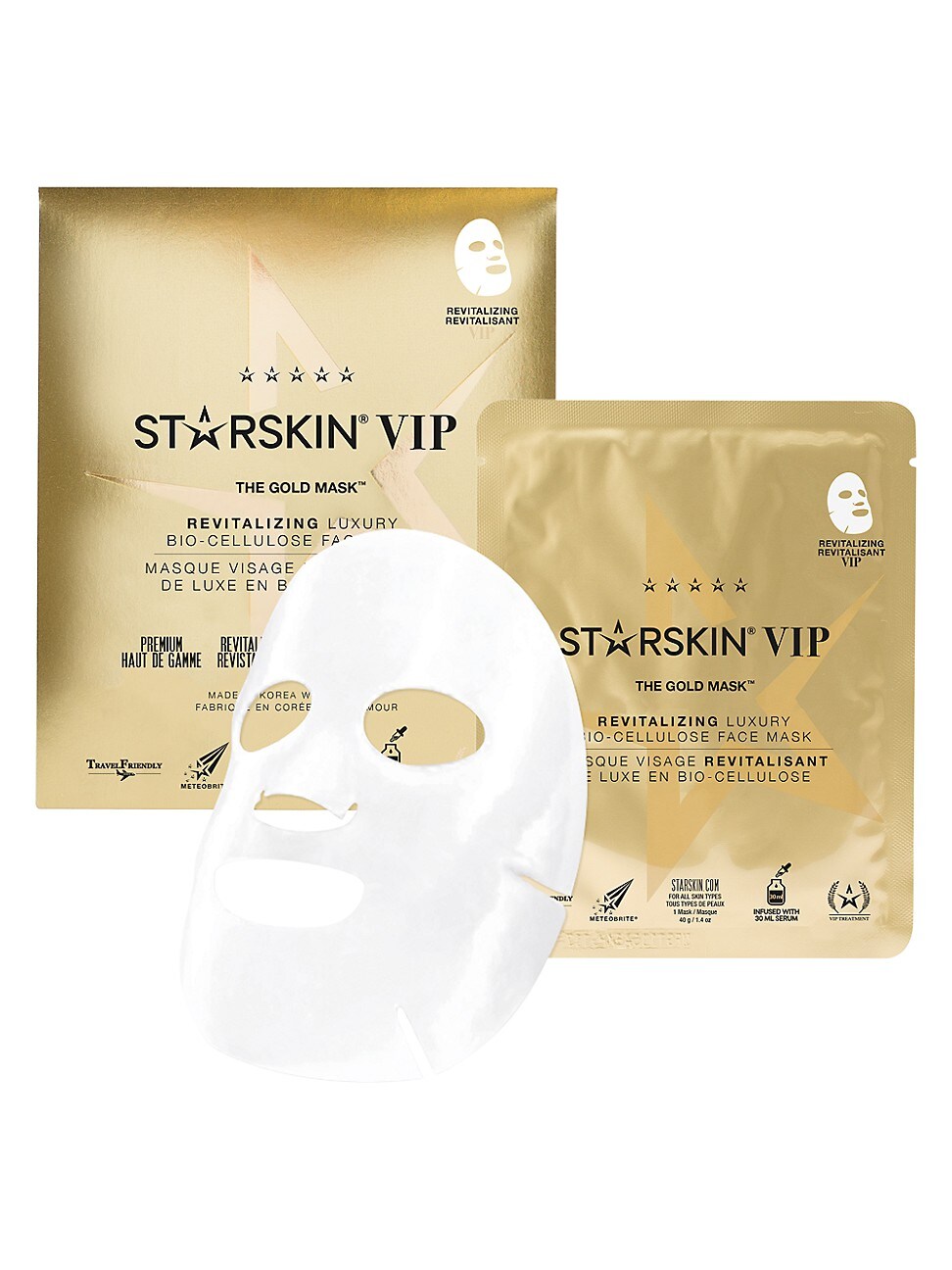 Starskin the gold mas vip revitalising luxury coconut bio-cellulose ...