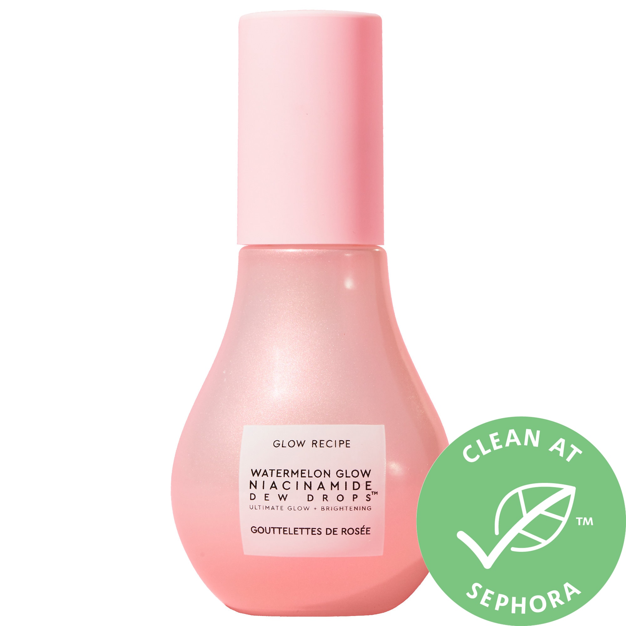 Watermelon Glow Niacinamide Dew Drops - Niacinamide-Infused Highlighting & Brightening Face Serum for Hyperpigmentation Treatment -