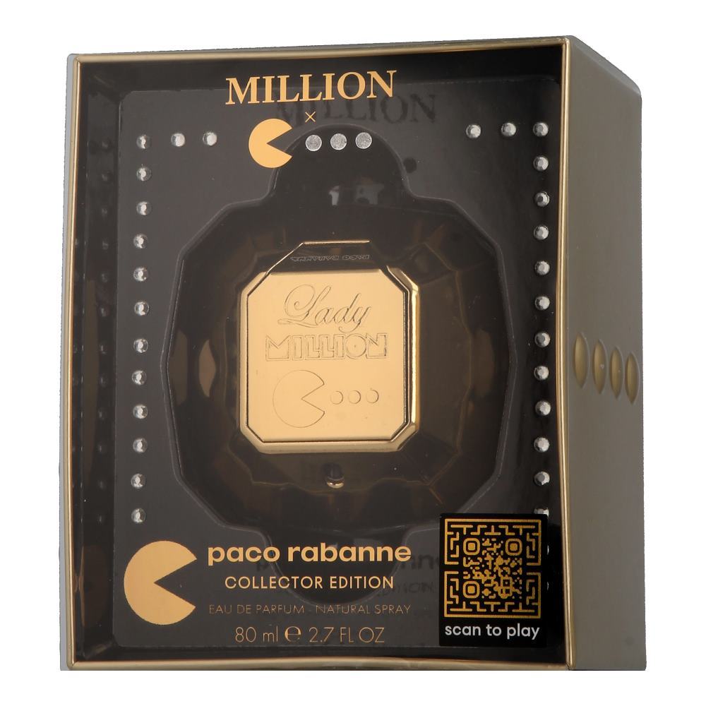 Lady Million 80ml Eau De Parfum Spray Pacman Edition for Her