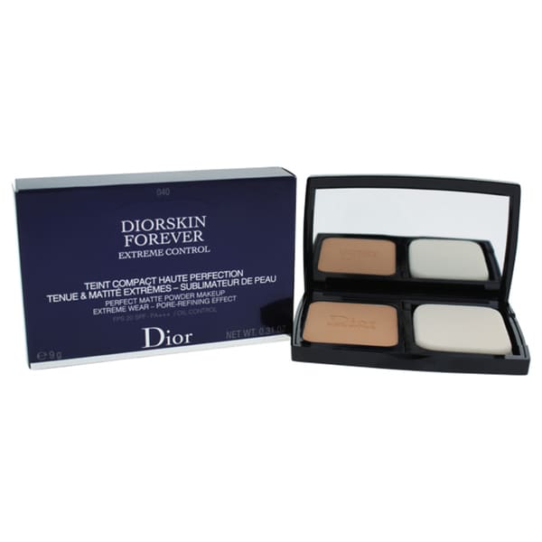 Diorskin Forever Extreme Control Matte Powder Makeup SPF 20 Foundation for Women  Honey Beige  031 Ounce