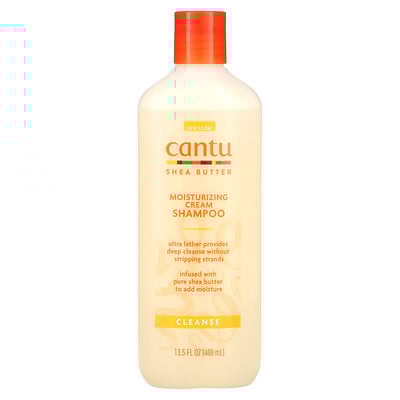Cantu, Shea Butter, Moisturizing Cream Shampoo, 13.5 fl oz (400 ml)