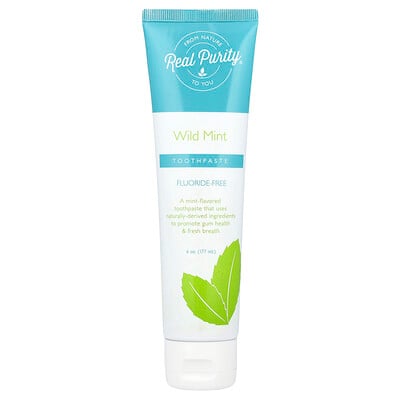 Real Purity, Toothpaste, Wild Mint, 6 oz (177 ml)