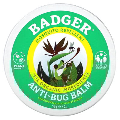 Badger, Anti-Bug Balm, 2 oz (56 g)