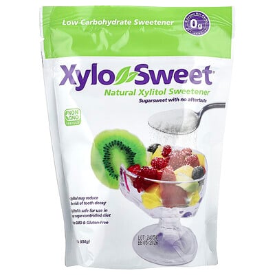 Xlear, xylosweet®, natural xylitol sweetener, 1 lb (454 g) by Xlear ...