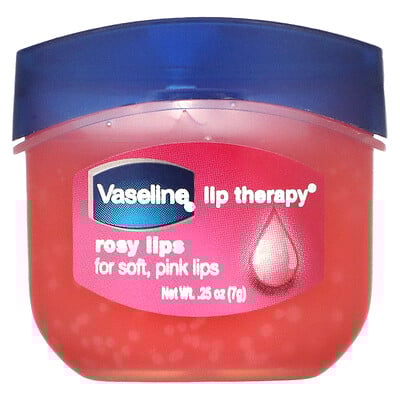 Vaseline, Lip Therapy, Rosy Lip Balm, 0.25 oz (7 g)