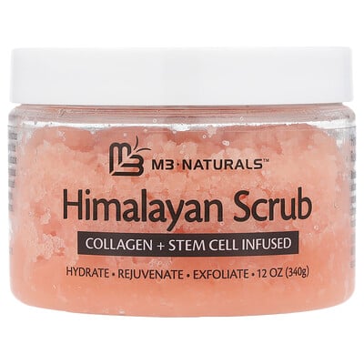 M3 Naturals, Himalayan Scrub, 12 oz (340 g)