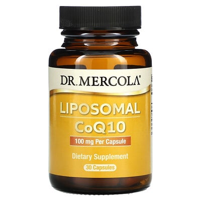 Dr. Mercola, Liposomal CoQ10, 100 mg, 30 Capsules