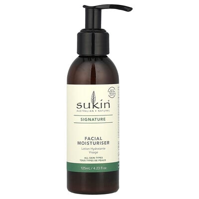 Sukin, Signature, Facial Moisturiser, 4.23 fl oz (125 ml)