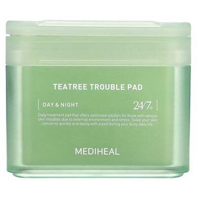 MEDIHEAL, Tea Tree Trouble Pad, 100 Pads, 5.74 fl oz (170 ml)