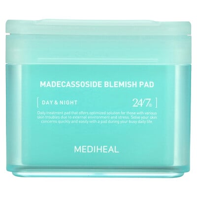 MEDIHEAL, Madecassoside Blemish Pad, 100 Pads, 5.74 fl oz (170 ml)
