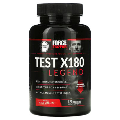Force factor, test x180 legend™, 120 capsules oleh Force factor ...