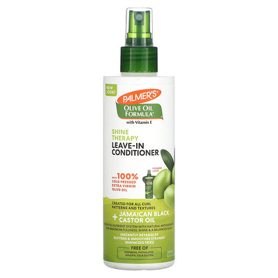 Palmer's, Olive Oil Formula with Vitamin E, Shine Therapy Leave-In Conditioner, 8.5 fl oz (250 ml)