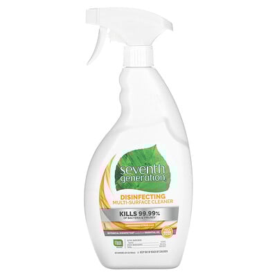 Disinfecting Multi-Surface Cleaner, Lemongrass Citrus, 26 fl oz (768 ml)
