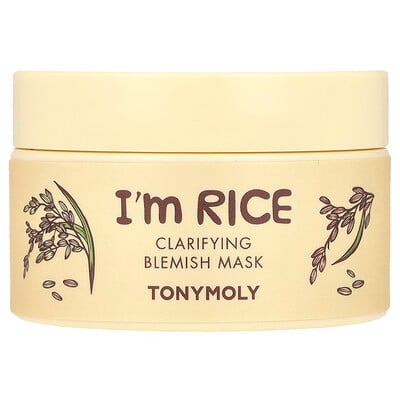 I'm Rice, Clarifying Blemish Beauty Mask, 3.38 fl oz (100 ml)