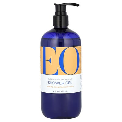 Shower Gel, Uplifting Orange Blossom Vanilla, 16 fl oz (473 ml)