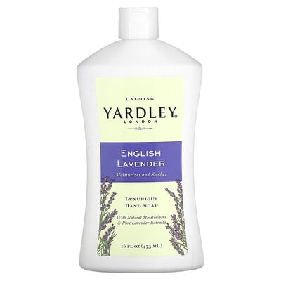 Luxurious Hand Soap, English Lavender, 16 fl oz (473 ml)
