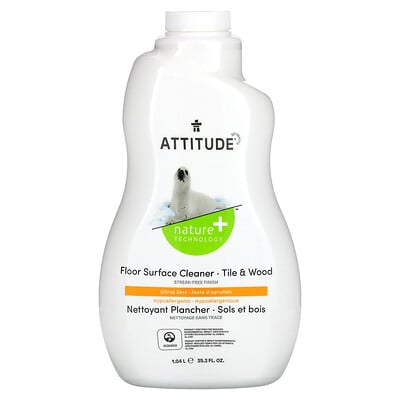 Floor Surface Cleaner, For Tile & Wood, Citrus Zest, 35.2 fl oz (1.04 l)