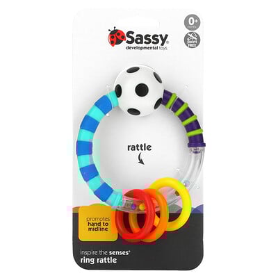 Inspire The Senses, Ring Rattle, 0+ Months, 1 Count