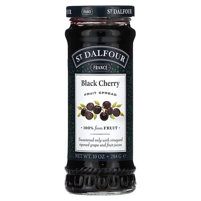 Black Cherry Fruit Spread, 10 oz (284 g)