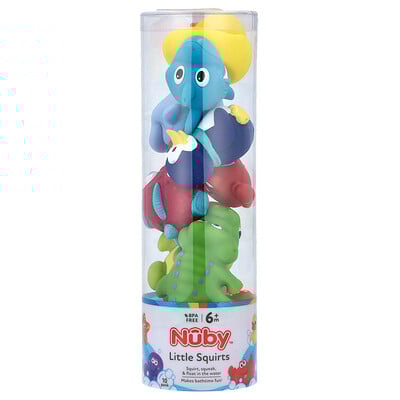 Little Squirts, 6+ Months, 10 Pack