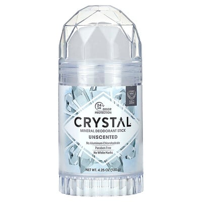 Mineral Deodorant Stick, Unscented, 4.25 oz (120 g)