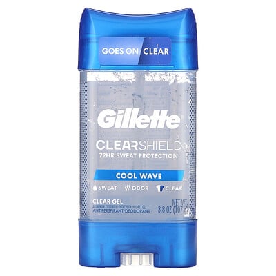 Clear Shield, Antiperspirant Deodorant, Cool Wave, 3.8 oz (107 g)