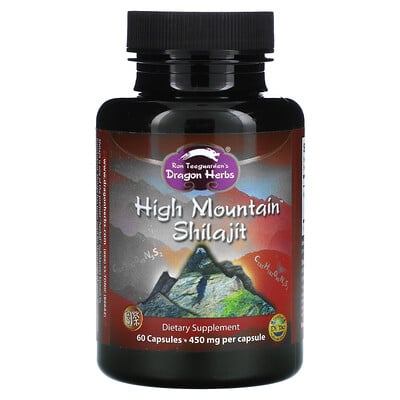 High Mountain Shilajit, 450 mg, 60 Capsules