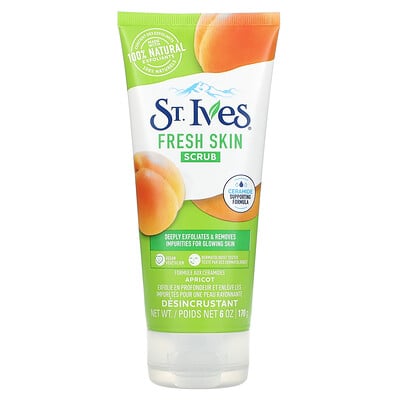 Fresh Skin Scrub, Apricot, 6 oz (170 g)