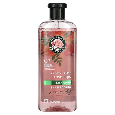 Smooth Shampoo, Rose Hips, 13.5 fl oz (400 ml)