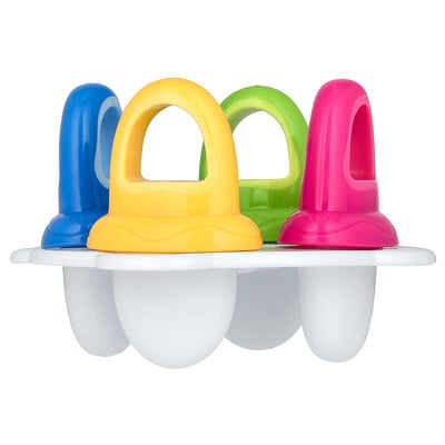 Fruitsicles, Frozen Fruit Pops Tray, 6+ Months, 4 Pack