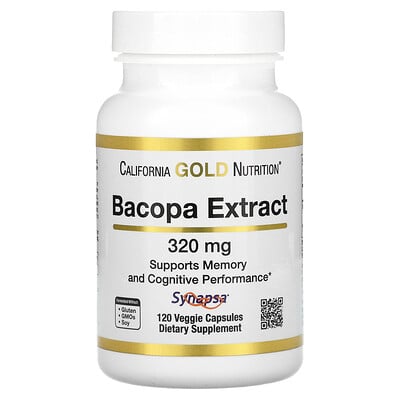 Bacopa Extract, 320 mg, 120 Veggie Capsules