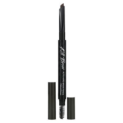 Kill Brow, Auto Hard Brow Pencil, 01 Natural Brown, 0.01 oz (0.31 g)