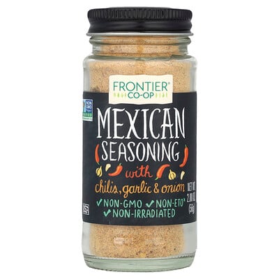 Mexican Seasoning, with Chilis, Garlic & Onion, 2 oz (56 g)