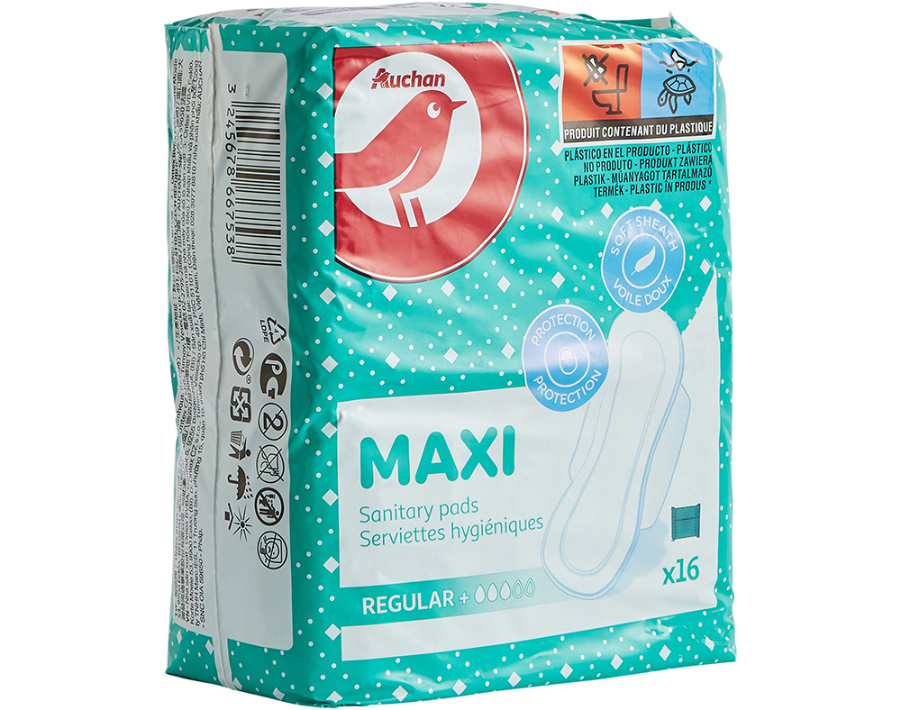 Serviettes Hygiéniques Maxi Normal+