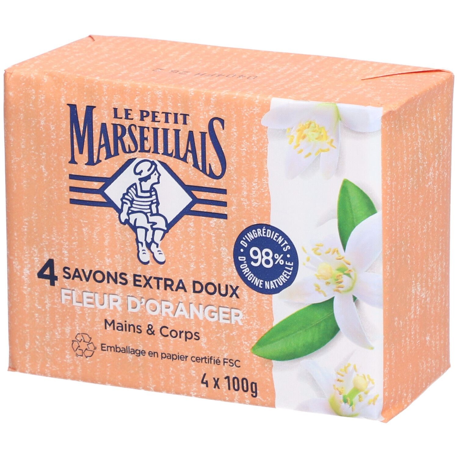 Savons Extra Doux Fleur D'oranger